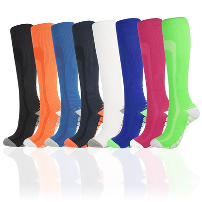 Dropship Compression Stockings Set Socks Pack Unisex Socks Men 8 Pair Prevent Varicose Veins Nurse Socks Gift Packaging Cycling