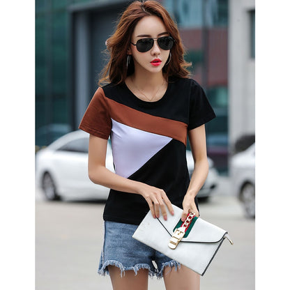 BOBOKATEER camisetas mujer verano 2023 cotton t shirt women clothing casual t-shirt o-neck tshirts summer tops tee shirt femme