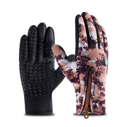 Fishing Accessories Full Finger Neoprene PU Breathable Leather Warm Pesca Fitness Carp Winter Anti Slip Fishing Gloves