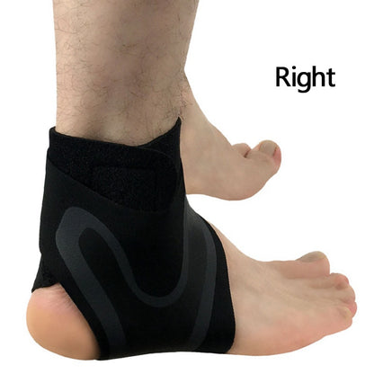 Sport Ankle Support Brace Elastic High Protect Guard Band Safety Running Basketball Fitness Foot Heel Wrap Bandage#