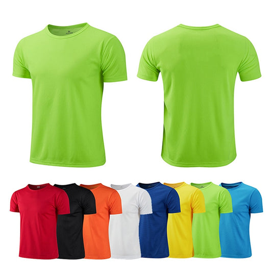 Teenager Quick Dry Short Sleeve Sport T Shirt Gym Jerseys Fitness Shirt Trainer Running T-Shirt Teenager Breathable Sportswear